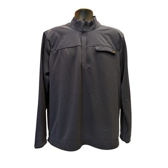 Under Armour Storm Golf Pullover Mens XL Zip Jacket Long Sleeve Wind Athletic - Picture 11 of 16